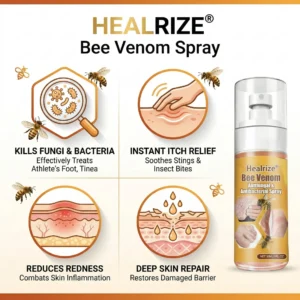 🔥Best Seller🔥Healrize® Bee Venom Antifungal & Antibacterial Spray🎉Special limited-time discount