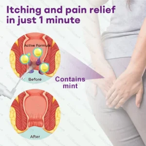 🔥Best Seller🔥Healrize® Bio-Aescin FastRelief Hemorrhoid Spray-Stop Bleeding, Shrink Lumps, Instant Cool Comfort🎉Special limited-time discount