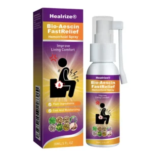 🔥Best Seller🔥Healrize® Bio-Aescin FastRelief Hemorrhoid Spray-Stop Bleeding, Shrink Lumps, Instant Cool Comfort🎉Special limited-time discount