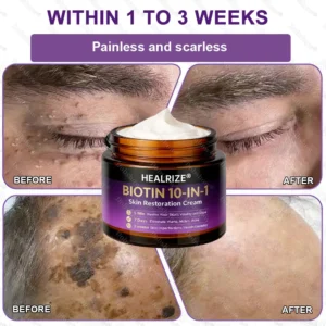 ✨Best Seller🔥Healrize® Biotin 10-in-1 Skin Restoration Cream 🎉Special limited-time discount