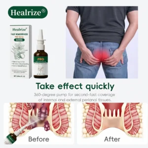 🔥Best Seller🔥Healrize® Fast Hemorrhoid PRO Spray-Stop Bleeding, Shrink Lumps, Instant Cool Comfort🎉Special limited-time discount