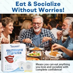 🔥Best Seller🔥Healrize® HalitosisFix Gut Patch-Regulates intestinal flora and eliminates oral odor🎉Special limited-time discount