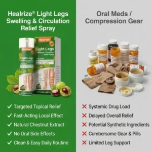 Healrize® Light Legs Swelling & Circulation Relief Spray