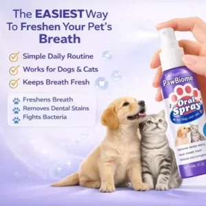 Healrize® PawBiome 3-in-1 Pet Oral Spray