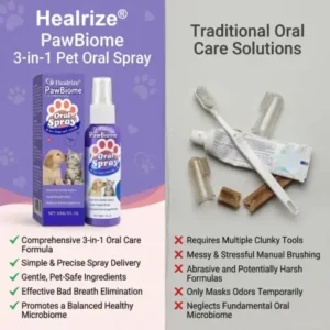 Healrize® PawBiome 3-in-1 Pet Oral Spray