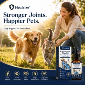 🌟 Official Store |🐶 Healrize® 🐱Pet Joint Care Drops — Fast-Acting Support in as Little as 8 Hours