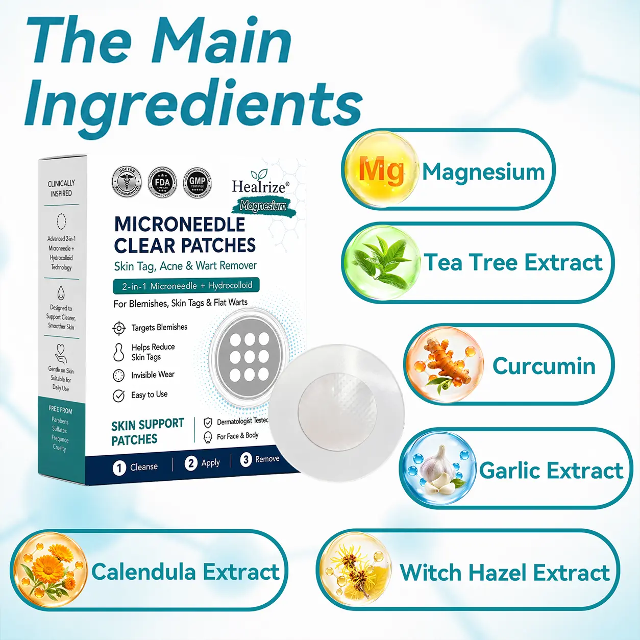 โ
๐บ๐ธ๐๐๐๐๐ฟ๐ถ๐ฏ๐ยฎ2-in-1 Microneedle & Hydrocolloid Patch๐| Removes Raised M
โ Cce Enchanted Store