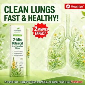 🌿🏆Healrize® 2-Min Botanical 4-in-1 LungCare Diffuser