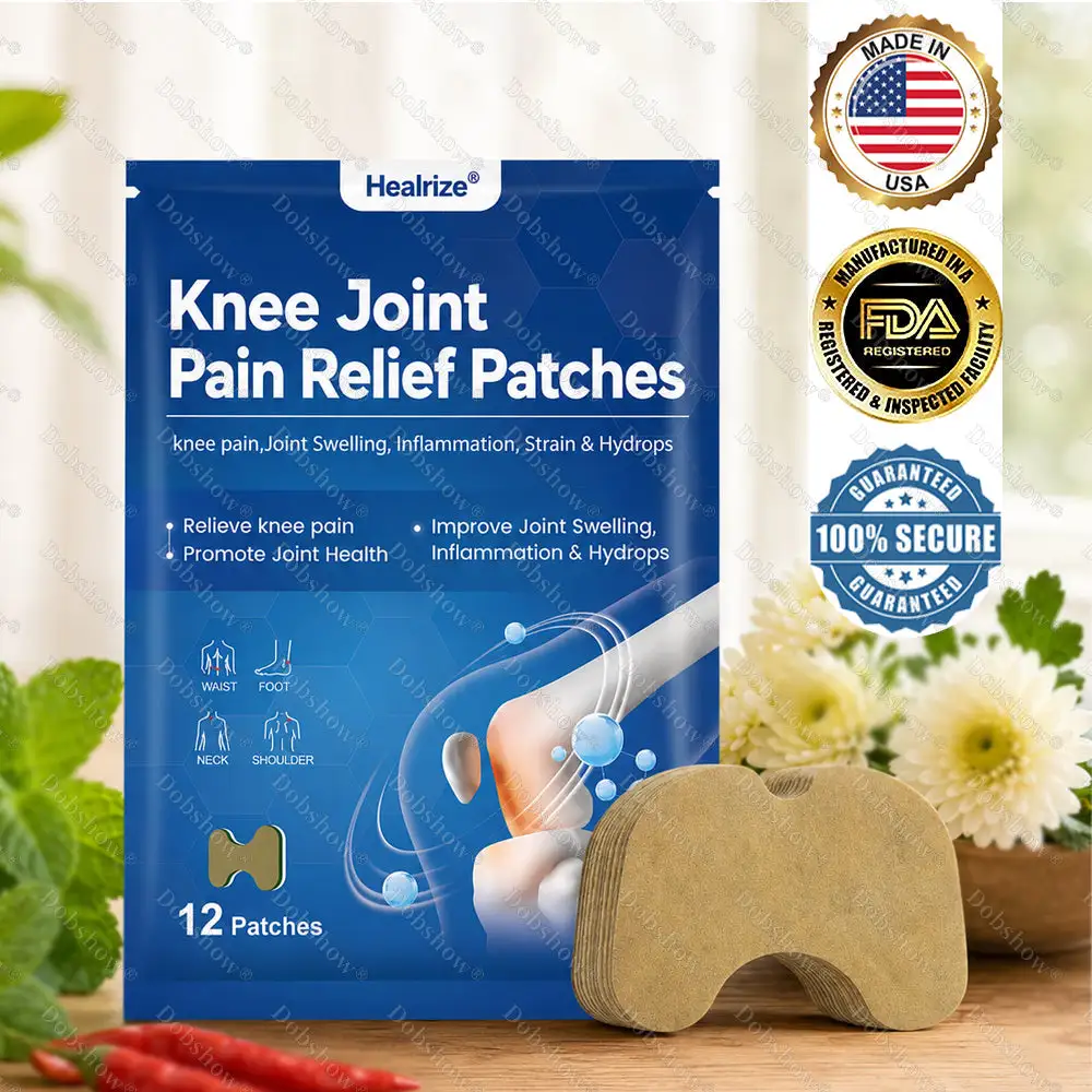 🏆𝐎𝐟𝐟𝐢𝐜𝐢𝐚𝐥 𝐔𝐒 𝐒𝐭𝐨𝐫𝐞-🎉Limited Time Offer⏳Healrize® Knee Joint Pain Relief Patches-Soothes Inflammation, Reduces Pain, Boosts Recovery-🔥Bestseller - 🌍 Global Shipping