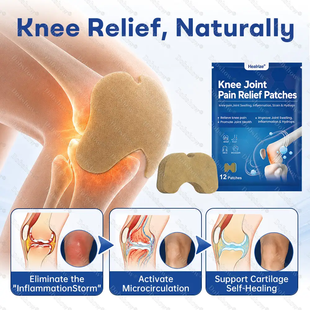 🏆𝐎𝐟𝐟𝐢𝐜𝐢𝐚𝐥 𝐔𝐒 𝐒𝐭𝐨𝐫𝐞-🎉Limited Time Offer⏳Healrize® Knee Joint Pain Relief Patches-Soothes Inflammation, Reduces Pain, Boosts Recovery-🔥Bestseller - 🌍 Global Shipping