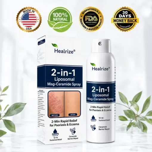 Healrize® 2-in-1 Liposomal Mag-Ceramide Spray