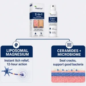 Healrize® 2-in-1 Liposomal Mag-Ceramide Spray