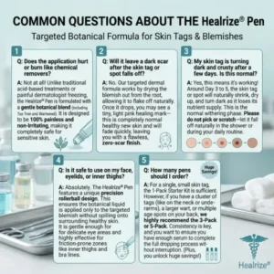 Healrize® 7-Day Skin Tag & Spot Eraser Painless & Scar-Free Advanced Imperfection Removal Rollerball Pen