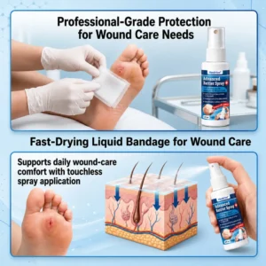 💪🔥Healrize® Advanced Barrier Spray | Fast-Drying Liquid Bandage for Wound Care