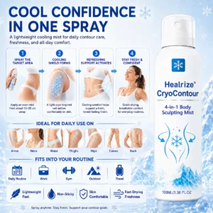 𝐇𝐞𝒂𝒍𝗿𝗶𝙯𝙚® CryoContour 4-in-1 Body Sculpting Mist