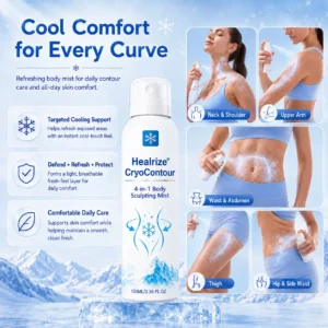 𝐇𝐞𝒂𝒍𝗿𝗶𝙯𝙚® CryoContour 4-in-1 Body Sculpting Mist