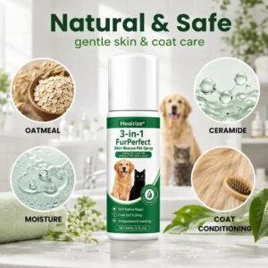 🔥 Limited-Time Offer | Healrize® 3 in 1 FurPerfect Skin Rescue Pet Spray