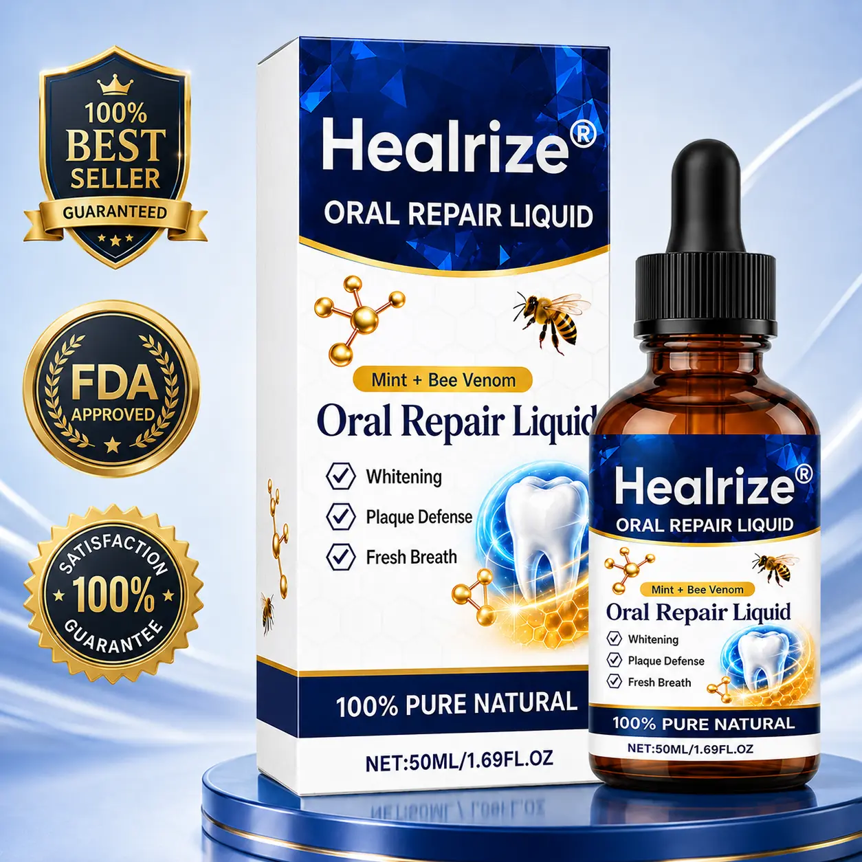 100K+ SOLD 🔥 Healrize® BeeCure Oral Repair Liquid