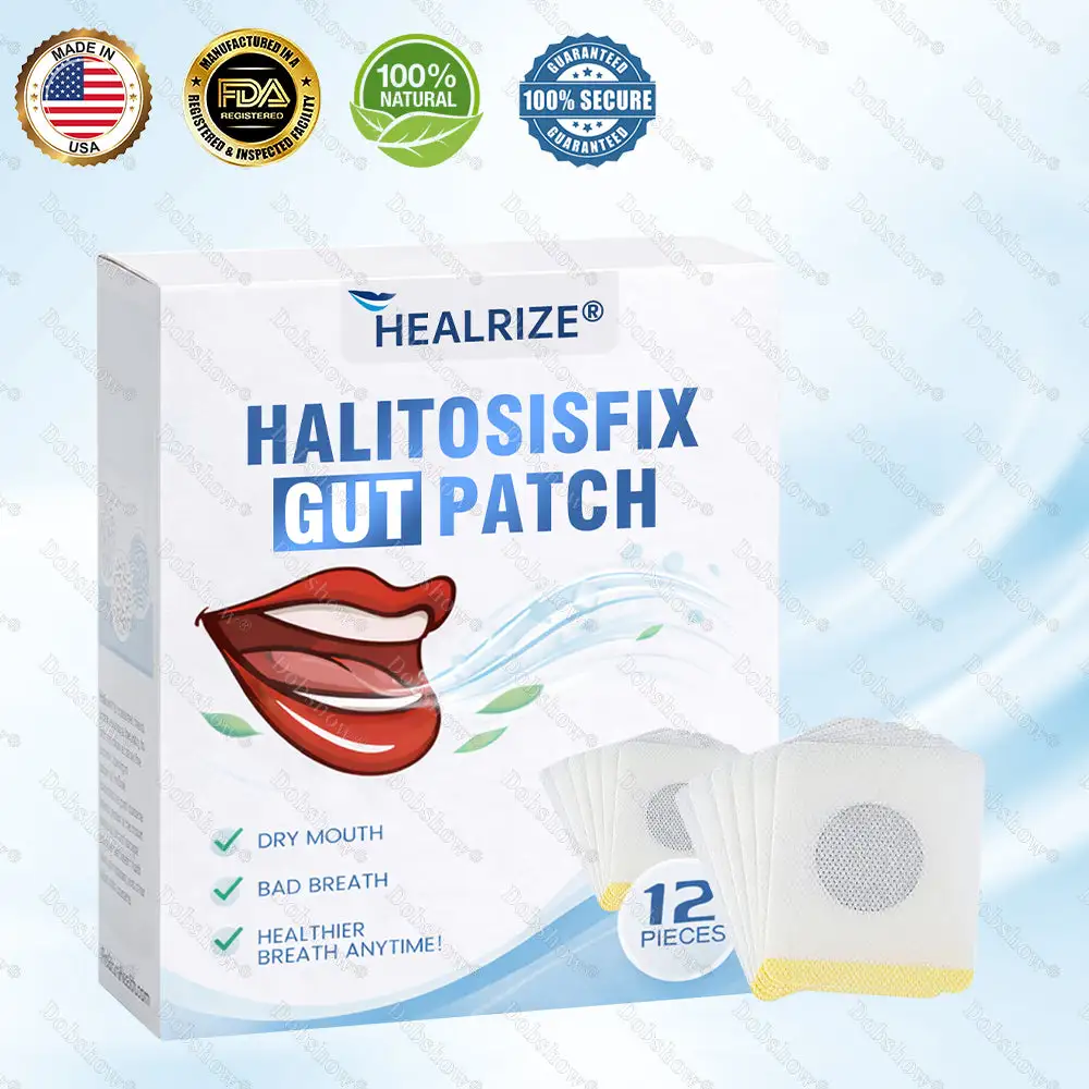 🔥75K+SOLD🔥Healrize® HalitosisFix Gut Patch-Regulates intestinal flora and eliminates oral odor🎉Special limited-time discount
