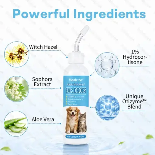 Healrize® Rapid Itch Relief Ear Drops