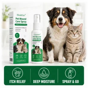 Healrize®Pet Wound Care Spray – Gentle & Non-Irritating