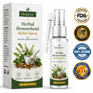 OFFICIAL
                      
                      
                        BRAND
                      
                    
                    Healrize® Herbal  Hemorrhoid Relief Spray 🌿 (Stops Itching Fast & Supports Internal/External Comfort)