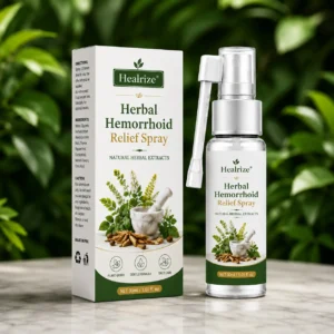OFFICIAL
BRAND
Healrize® Herbal Hemorrhoid Relief Spray 🌿 (Stops Itching Fast & Supports Internal/External Comfort)