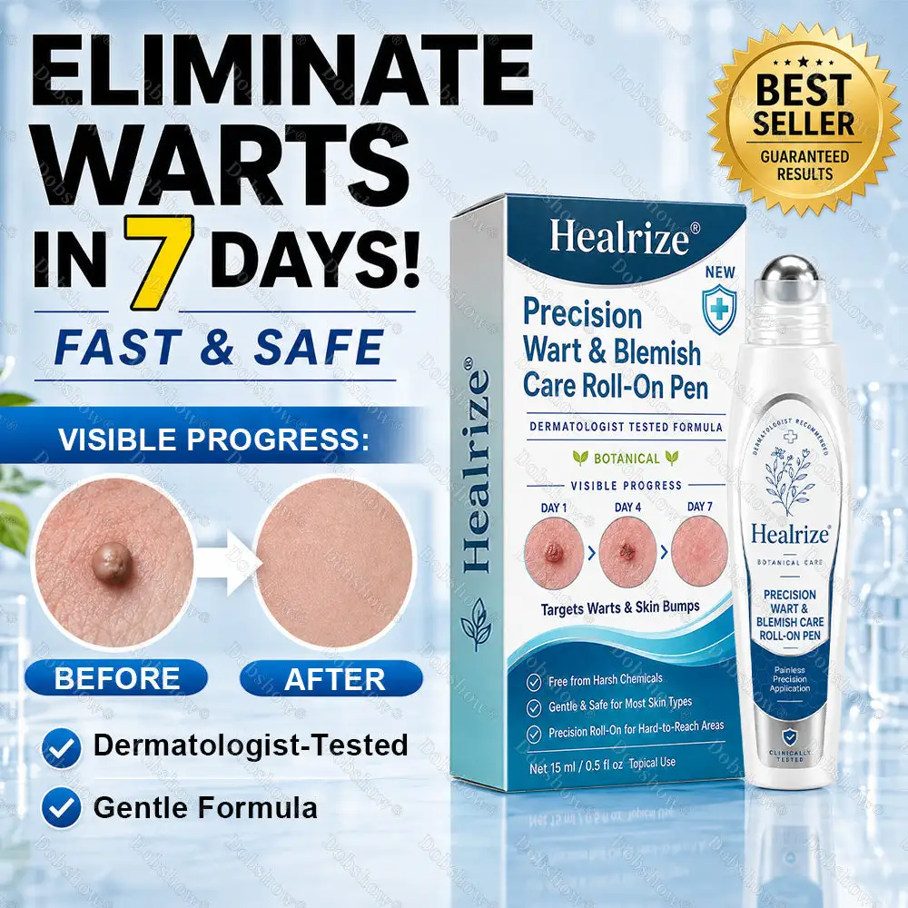 OFFICIAL
BRAND
Healrize® Precision Wart & Blemish Care Roll-On Pen