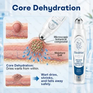 OFFICIAL
BRAND
Healrize® Precision Wart & Blemish Care Roll-On Pen