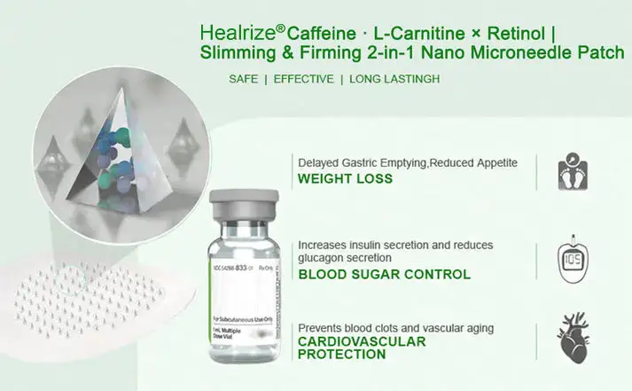 Official Store | Healrize®
Moringa · Berberine × NAD+ 10-in-1
Advanced Nano Microneedle Patch