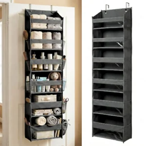 🎁 TODAY’S SPECIAL OFFER | Healrize® Over the Door Organizer with Pockets for Bedroom, Bathroom, Nursery & Closet Storage 🎁