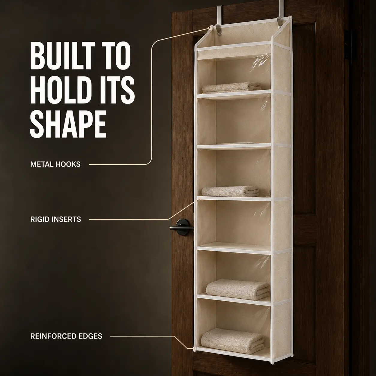 🎁 TODAY’S SPECIAL OFFER | Healrize® Over the Door Organizer with Pockets for Bedroom, Bathroom, Nursery & Closet Storage 🎁